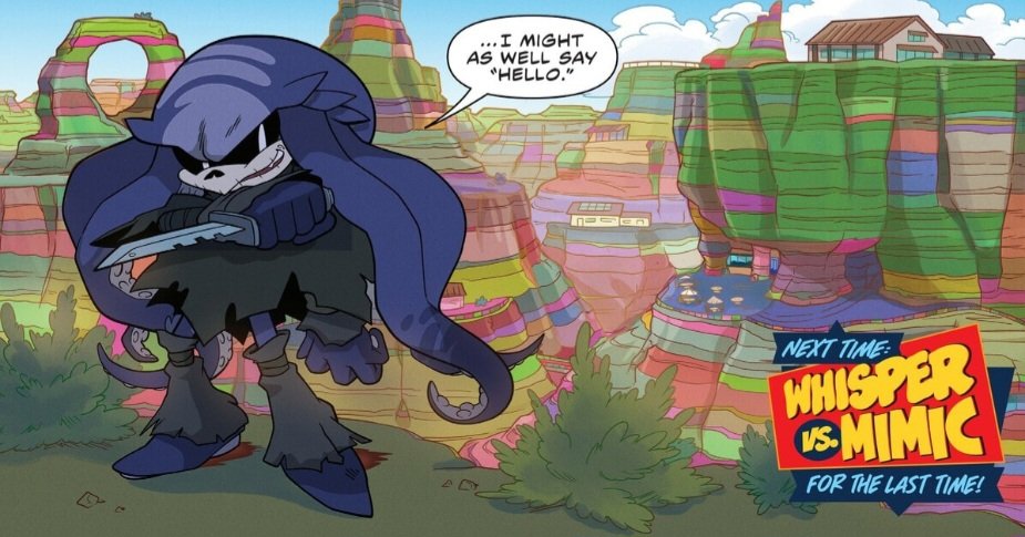 JZR1096's tweet image. Apparently the next issue of IDW is "Whisper VS Mimic for the Last Time!". Mimic please don't die I already lost my first favorite character I don't need to lose my second
