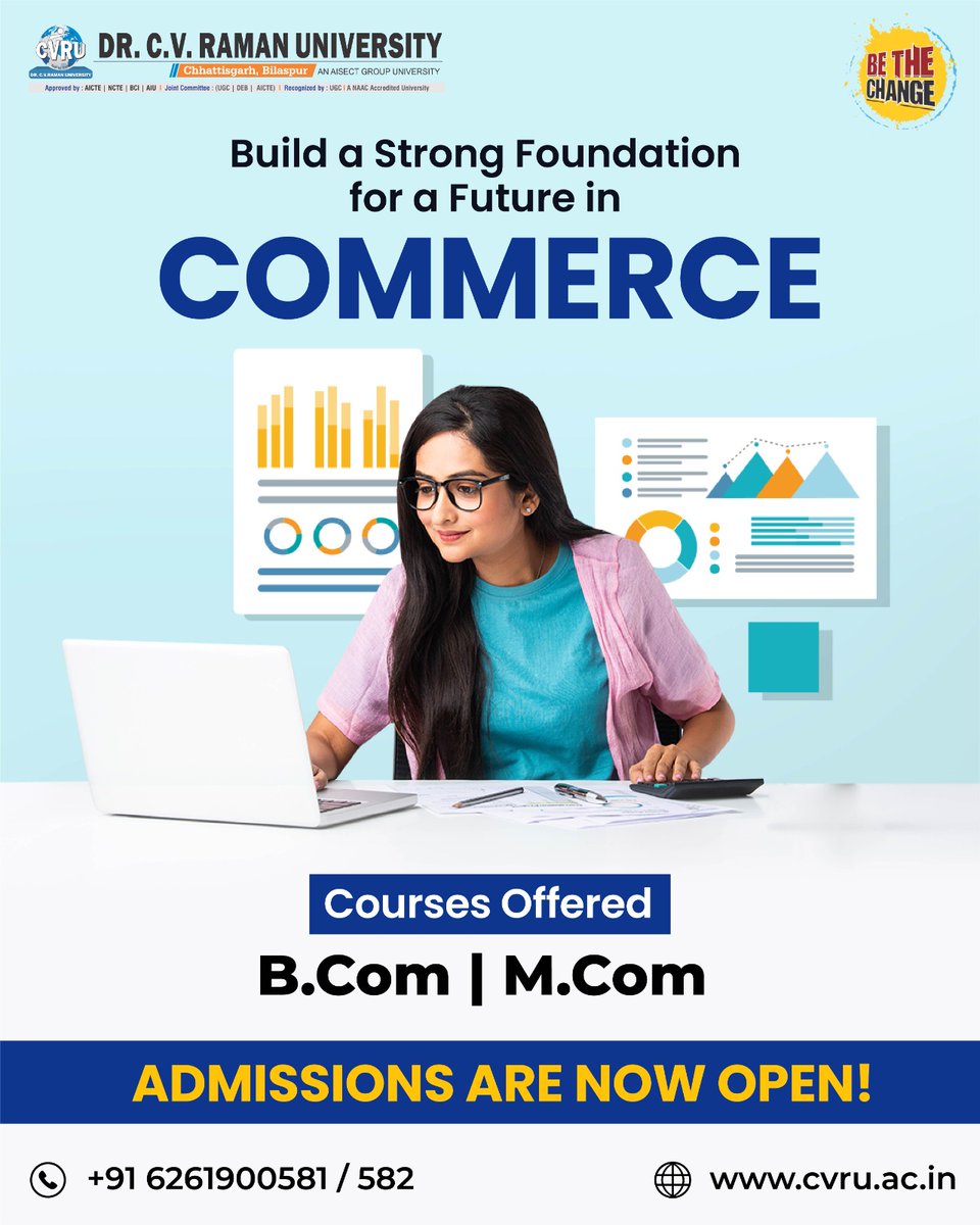 cvruCG's tweet image. Dreaming of a career in business and finance?

Build a strong foundation with courses in B.Com &amp;amp; M.Com!

Admissions are now OPEN!

Time to turn your goals into reality!

📊📚💼✨

#StudyCommerce #BComLife #MComGoals #AdmissionsOpen #CVRUCG