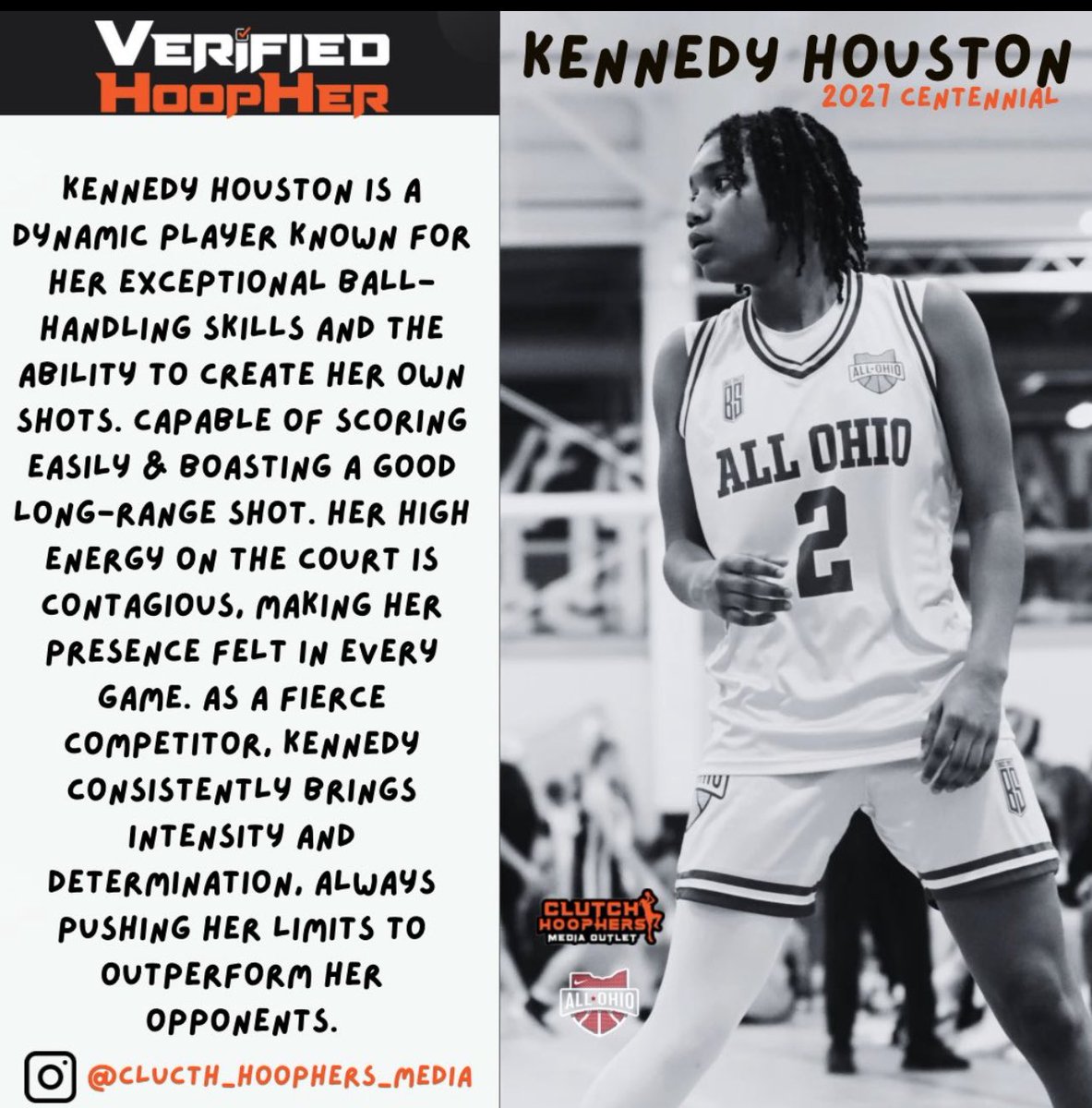 Thank you <a href="/Clutch_HoopHers/">Clutch HoopHers Media</a> for another amazing write up🤝🏾.