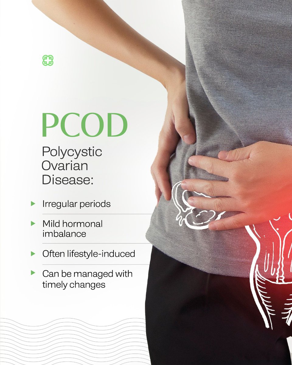 prevekta's tweet photo. PCOD vs PCOS — Know the Difference!

🟢 PCOD: Lifestyle-related, manageable with timely changes
🔴 PCOS: Hormonal disorder with long-term health risks

Both need attention, but not the same approach.
Heal naturally with Prevekta Ayurveda 🌿

Both need attention, but not the same https://t.co/6vD2KCffO1