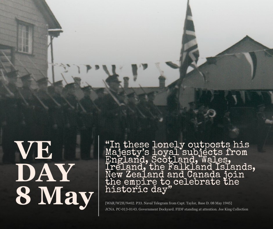 #VE80 #V80 #Victory80 

Whilst the original Victory Parade was held in June 1945, coinciding with the King's Birthday, the people of the Falkland Islands continue to mark VE Day, and to remember those who did not return.

<a href="/FalklandsGov/">Falkland Islands Gov</a> <a href="/FalklandsinUK/">FalklandsinUK</a>