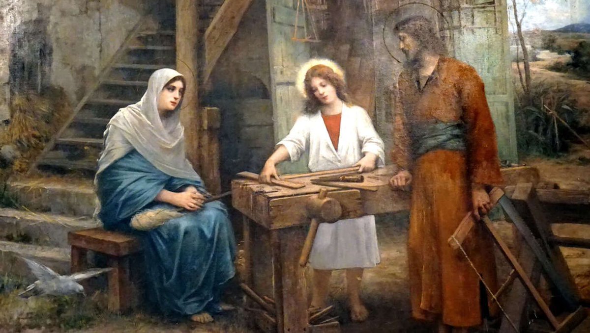 TheBabylonBee's tweet image. Jesus&apos;s Parents Realize He&apos;s Divine As He Completes Carpentry Project Without Going Back To Home Depot A Single Time buff.ly/sVZvgmu
