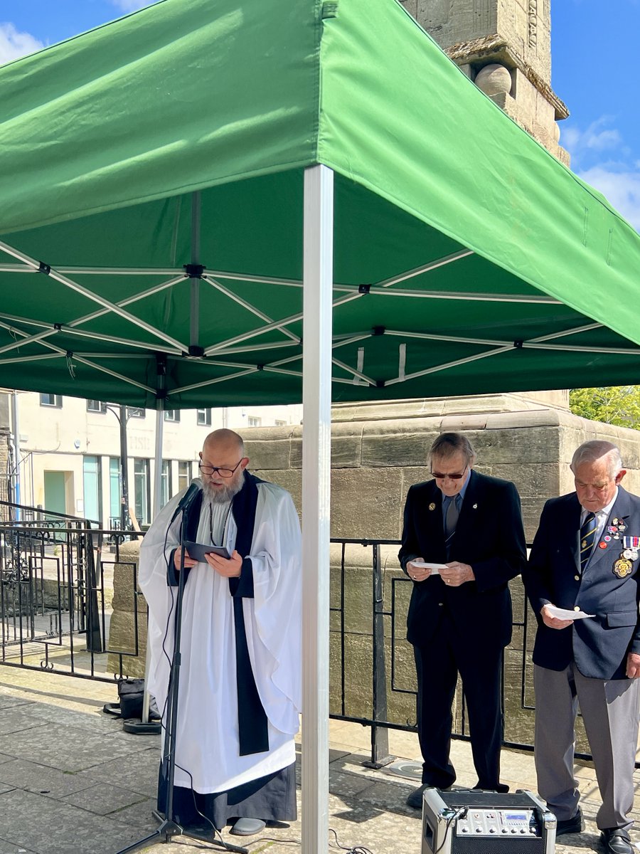 ChepstowTC's tweet image. Today, Chepstow Town Council joined the Royal British Legion and members of our community for a moving VE Day 80th anniversary service, honouring the bravery, sacrifice, and resilience of all those who served during World War II.📷