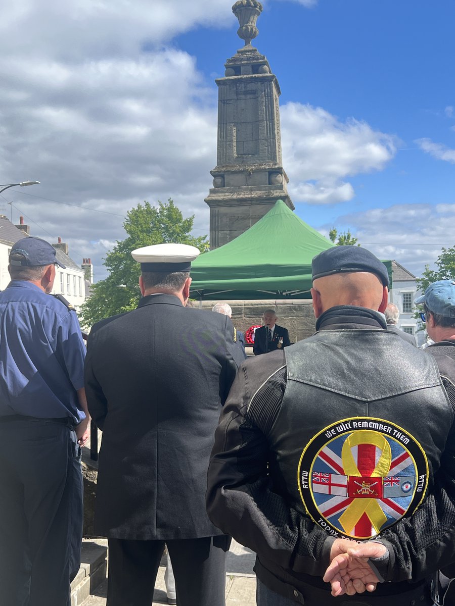 ChepstowTC's tweet image. Today, Chepstow Town Council joined the Royal British Legion and members of our community for a moving VE Day 80th anniversary service, honouring the bravery, sacrifice, and resilience of all those who served during World War II.📷