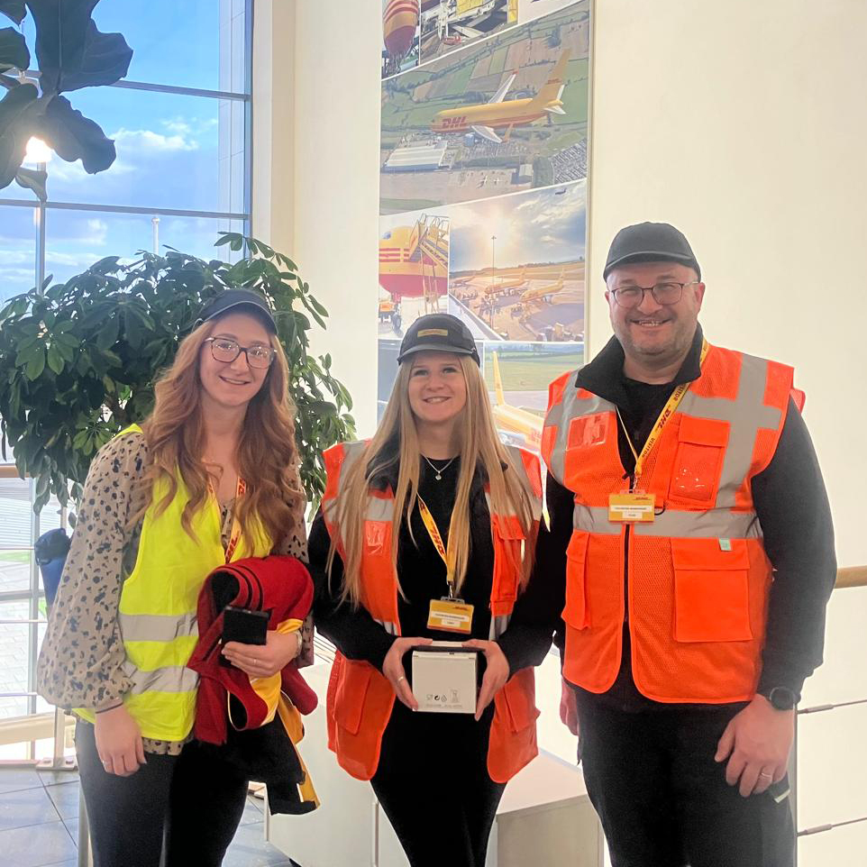 We were given the opportunity of having a tour around the impressive facilities of the DHL Depot at East Midlands Airport, to gain a deeper understanding of their operations.

A big thank you to Harper Cawdell Coe along with her colleagues for the warm welcome.