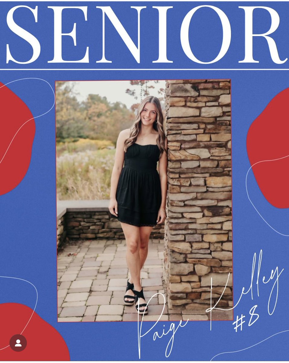 🌟SENIOR SPOTLIGHT
Last but not least senior Paige Kelley!!!
Years played: 13 years
Position: Center Field
Fav-memory: "Going to Districts my Junior year!"
Future Plans: Paige is going to Ball State to major in accounting. She is also committed to play softball.