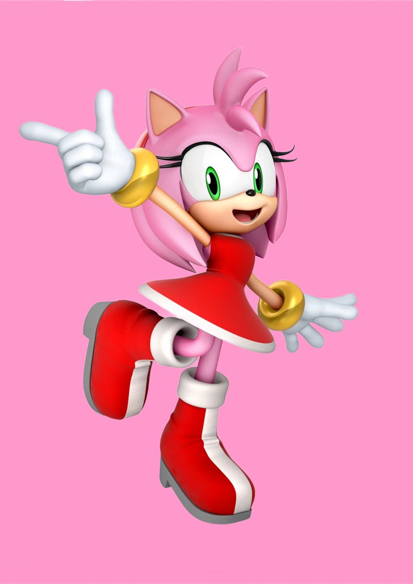 amiixart's tweet image. Do you love Amy Rose? 🩷🦔