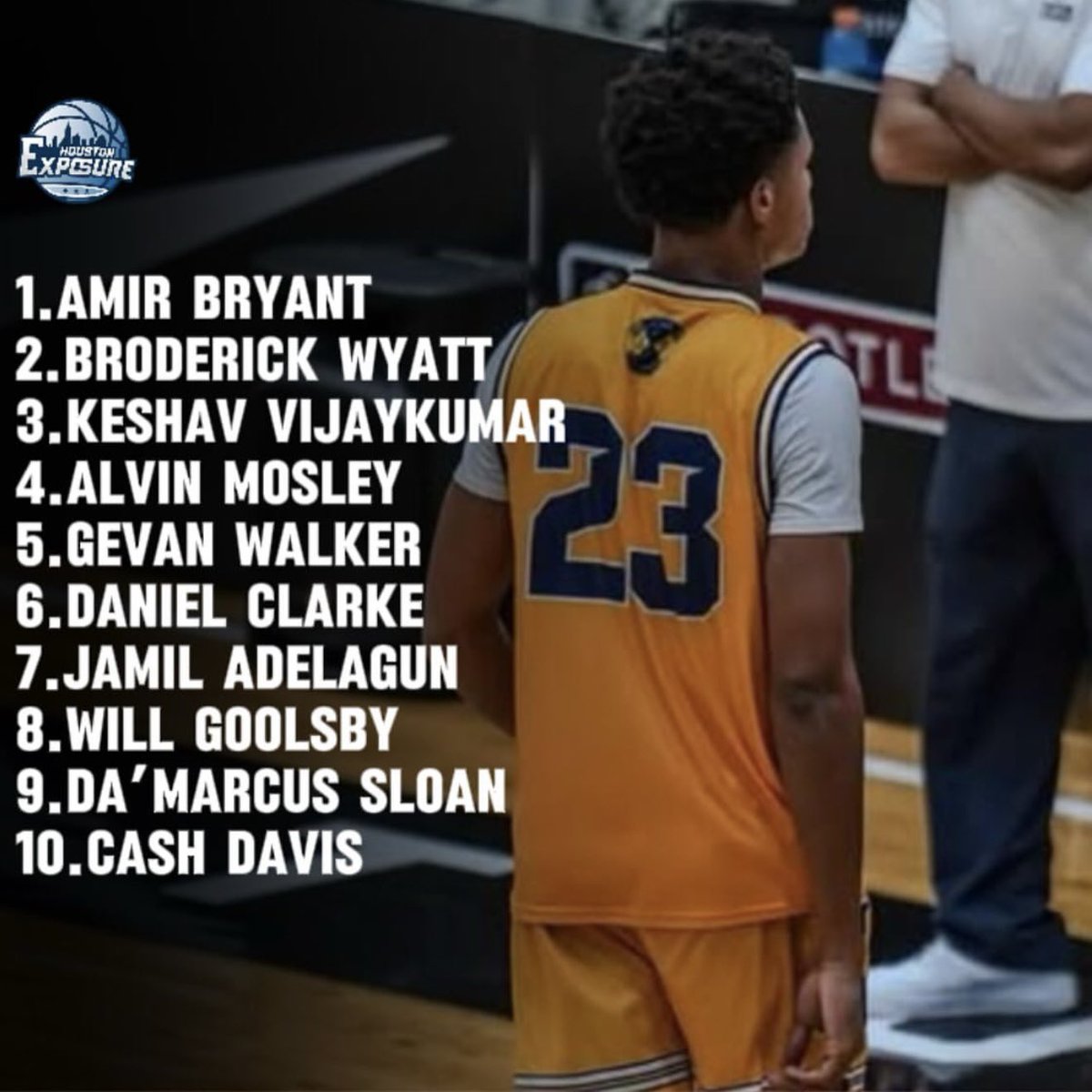 Cash Davis (@cash10davis) on Twitter photo Thank you Houston exposure again for the recognition.
<a href="/TxTakeover_Ned/">T.T.E.Basketball</a> <a href="/FosterHSBBall/">Foster Boys Hoops</a> <a href="/AllNOneSports1/">All-N-One Sports Services</a> <a href="/Coach_Z22/">Zachary Stitt</a> <a href="/NCSAmbb/">NCSA Men's Basketball</a> <a href="/EChungIII/">Edward Chung III</a> <a href="/RLNineSkills/">RL9 Skills Factory</a> <a href="/4YFilms/">π½π π£ππ§ππ£ ππ π¦ππ π½ππππ€ SPORTS π₯</a> <a href="/TXHSBB/">Texas High School Basketball</a> <a href="/TexasRanked/">TexasRanked</a> Thank you Houston exposure again for the recognition.
<a href="/TxTakeover_Ned/">T.T.E.Basketball</a> <a href="/FosterHSBBall/">Foster Boys Hoops</a> <a href="/AllNOneSports1/">All-N-One Sports Services</a> <a href="/Coach_Z22/">Zachary Stitt</a> <a href="/NCSAmbb/">NCSA Men's Basketball</a> <a href="/EChungIII/">Edward Chung III</a> <a href="/RLNineSkills/">RL9 Skills Factory</a> <a href="/4YFilms/">π½π π£ππ§ππ£ ππ π¦ππ π½ππππ€ SPORTS π₯</a> <a href="/TXHSBB/">Texas High School Basketball</a> <a href="/TexasRanked/">TexasRanked</a>