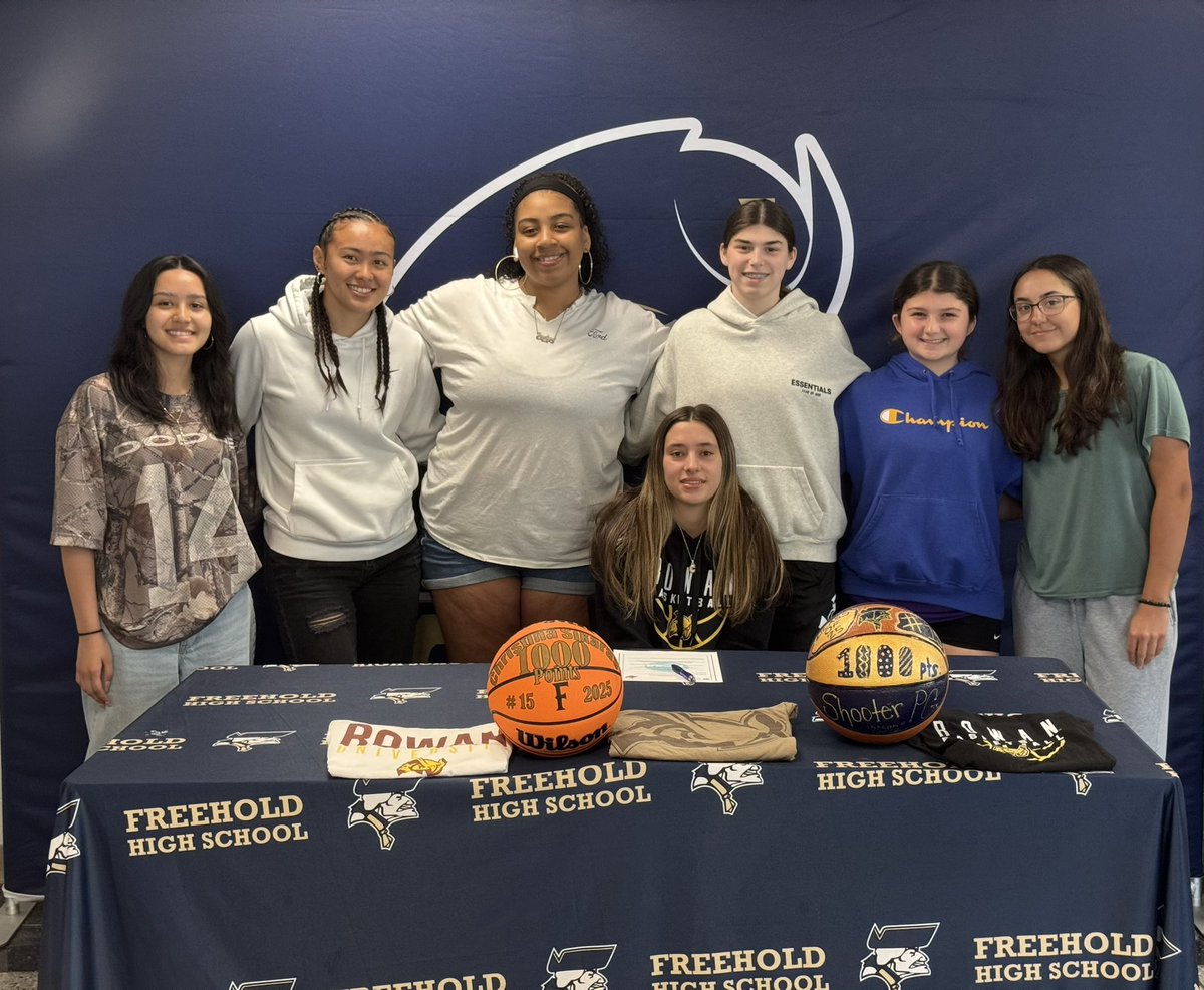 Congratulations to 
Christina Sikaras on her Commitment to Rowan University! She will be continuing her academic and athletic career there, signing today for the Basketball team!
No doubt that she will continue working hard and demonstrating her tremendous character.