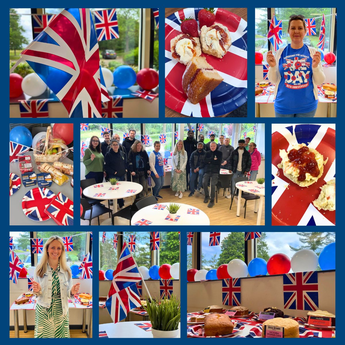 Today, our teams across our UK locations came together to commemorate the 80th anniversary of VE Day — a significant moment in our history that marked the end of World War II in Europe. #VEDay80 #Remembrance #TeamSpirit #Community #Gratitude