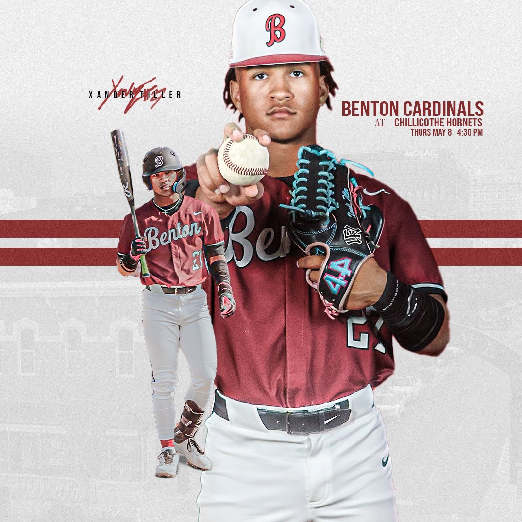ON THE ROAD AGAIN ....

Good luck to our Benton Cardinals Baseball team on the road against a tough Chillicothe Hornets team!

Game Information:
Benton @ Chillicothe
4:30 PM