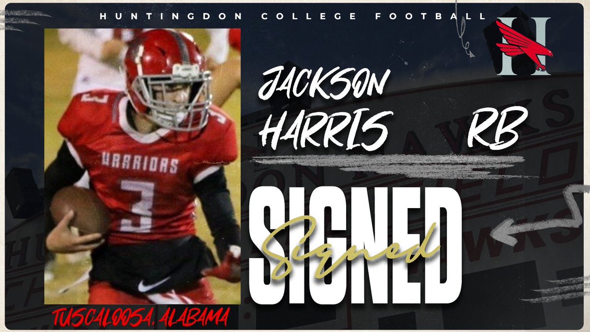 Welcome to the nest, Jackson Harris! 

RB from Tuscaloosa, AL! #WHOOP