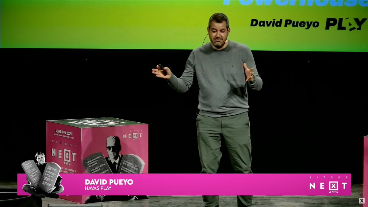 |✖️| I acabem la sessió de tarda amb 𝗗𝗮𝘃𝗶𝗱 𝗣𝘂𝗲𝘆𝗼 de HAVAS PLAY amb la ponència 𝘋𝘦𝘭 𝘉𝘳𝘢𝘯𝘥𝘦𝘥 𝘌𝘯𝘵𝘦𝘳𝘵𝘢𝘪𝘯𝘮𝘦𝘯𝘵 𝘢 𝘭𝘢𝘴 𝘊𝘶𝘭𝘵𝘶𝘳𝘢𝘭 𝘗𝘰𝘸𝘦𝘳𝘩𝘰𝘶𝘴𝘦𝘴
🎥 Festival també en streaming!
youtu.be/IR79ruP2VFo