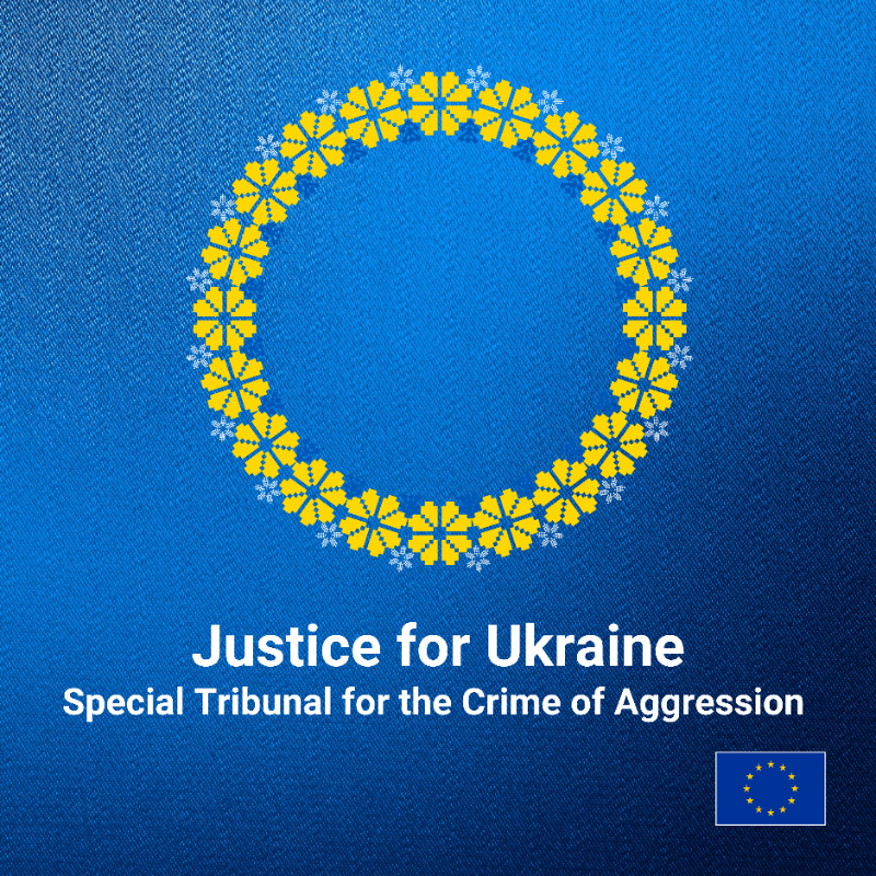EU_Justice's tweet photo. Justice must prevail over impunity.

On #EuropeDay, the Commission, HR/VP Kaja Kallas and a coalition of States endorsed in 🇺🇦 Lviv the establishment of the Special Tribunal for the Crime of Aggression against Ukraine.

This is a milestone towards a just and lasting peace in 🇺🇦↓