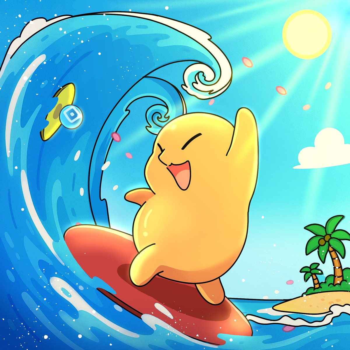Doods on a mission — riding waves and spreading vibes, one dood at a time 🏄‍♂️✨