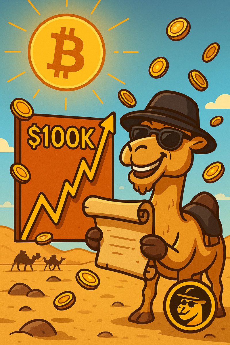 silkcoinz's tweet photo. BTC hit $100K.
The world is watching.
Meanwhile, we’re quietly building the future of memeconomy on the Silk Road.
No noise, just scrolls. https://t.co/AVE3n9VQ28