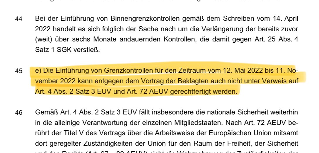 Dass Merz nun die Notlage aufruft, um seine rechtswidrigen Asylpläne zu begründen, zeugt von einem ernsthaft gestörten Verhältnis zum Rechtsstaat. Merz spielt hier nicht nur mit dem Feuer, er wird zum Brandstifter. Er will nun mit Verweis auf Artikel 72 AEUV das Europarecht