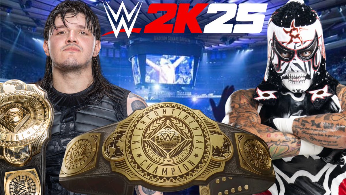 KickinItWitLeo's tweet photo. WWE 2K25 DIRTY DOMINIK MYSTERIO VS PENTA (INTERCONTINENTAL CHAMPIONSHIP0 https://t.co/Qw3WoOTDgi via @YouTube Who Will Walk Out As Intercontinental Champion Tune In To Find Out 
#WWERaw #WWE2K25 https://t.co/MutFf1a8R7