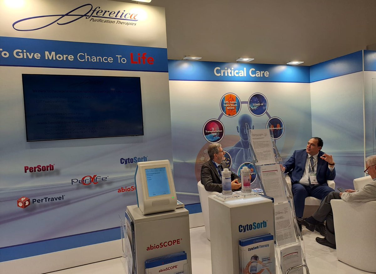 📍 Live from SMART Congress 📍

Come and join with us, on Friday 9th, at the Aqua 3 Hall, 11:30 - 12:30, the session “Hemoadsorption in sepsis, what’s new?” — an inspiring moment of insight and collaboration in the field of #CriticalCare!
📸 Here some highlights.

#WPT2025