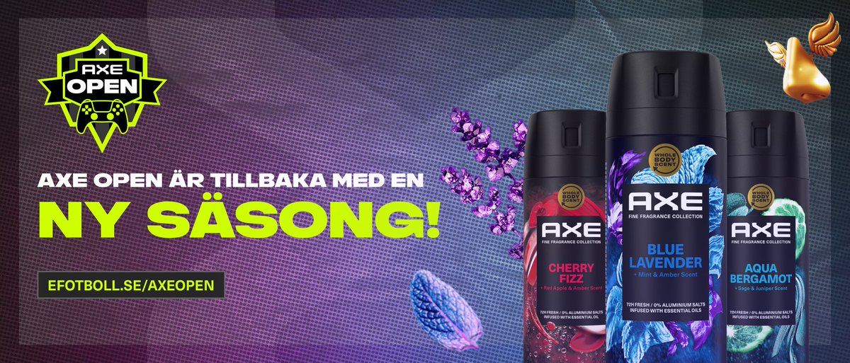 AXE Open är tillbaka med en ny säsong

I sommar återvänder AXE som huvudsponsor för en av Sveriges största community-turneringar i EA Sports FC25 – AXE Open

Läs mer 👇
esportmedia.se/axe-open-ar-ti…