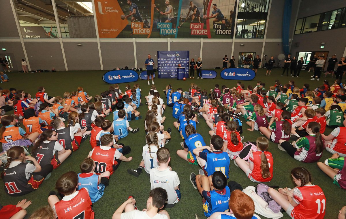 Ulster Uni Sport (@ulsterunisport) on Twitter photo Jordanstown: On 17 April, we proudly hosted the <a href="/BasketballNI/">Basketball NI</a> JrNBA Festival of Fun. It was a fantastic event, which is part of a larger program where 30 schools participate in basketball coaching sessions, attended by schools across Northern Ireland - Photography by Jim Corr Jordanstown: On 17 April, we proudly hosted the <a href="/BasketballNI/">Basketball NI</a> JrNBA Festival of Fun. It was a fantastic event, which is part of a larger program where 30 schools participate in basketball coaching sessions, attended by schools across Northern Ireland - Photography by Jim Corr