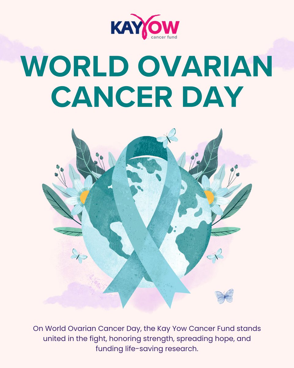 Today, we honor World Ovarian Cancer Day 💚 The Kay Yow Cancer Fund stands united in the fight—honoring strength, spreading hope, and funding life-saving research. 💪🌍💐

#WorldOvarianCancerDay #KayYowCancerFund #OvarianCancerAwareness #StrongerTogether #HonorTheFight