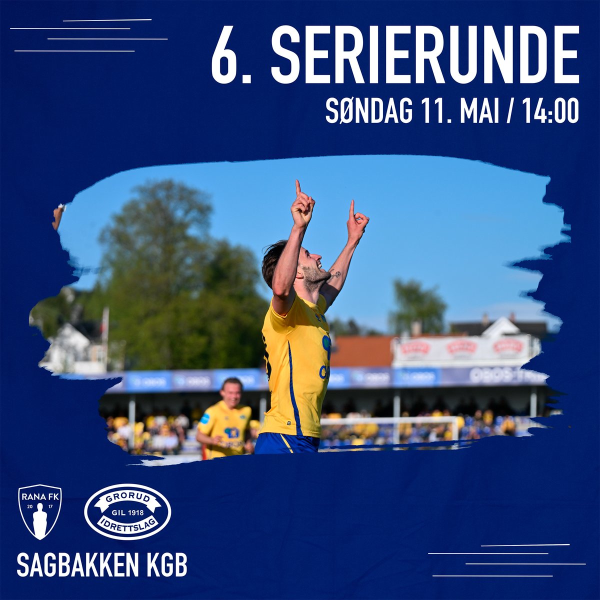 Vi tar med oss godfølelsen fra prestasjonen mot Lillestrøm og vender neste nordover når vi gjester Rana på søndag! 💛💙

Scorer Luka igjen og kommer vi tilbake på vinnersporet? Svaret får vi på søndag! 💛💙💪