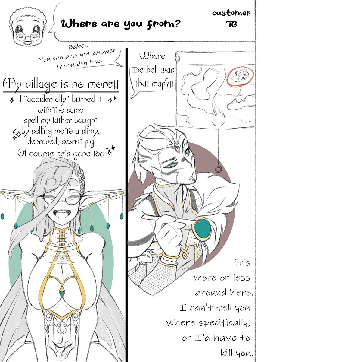 MelimeDame's tweet photo. SECOND answer!
(sry for the repost, i uploaded the wrong image lol)
#oc #sketch #ask #challenge https://t.co/meujlkgA4L