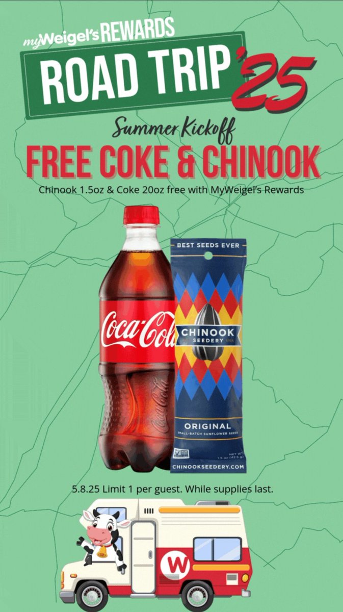 SpittinSeeds247's tweet photo. Yoooo! If you are in East TN and you haven't tried @ChinookSeedery get over to @weigelsstores today only for a FREE BAG and the spitter to go with it 🤣🤣🤣!!!! #VolTwitter https://t.co/RHgiu82ZbO