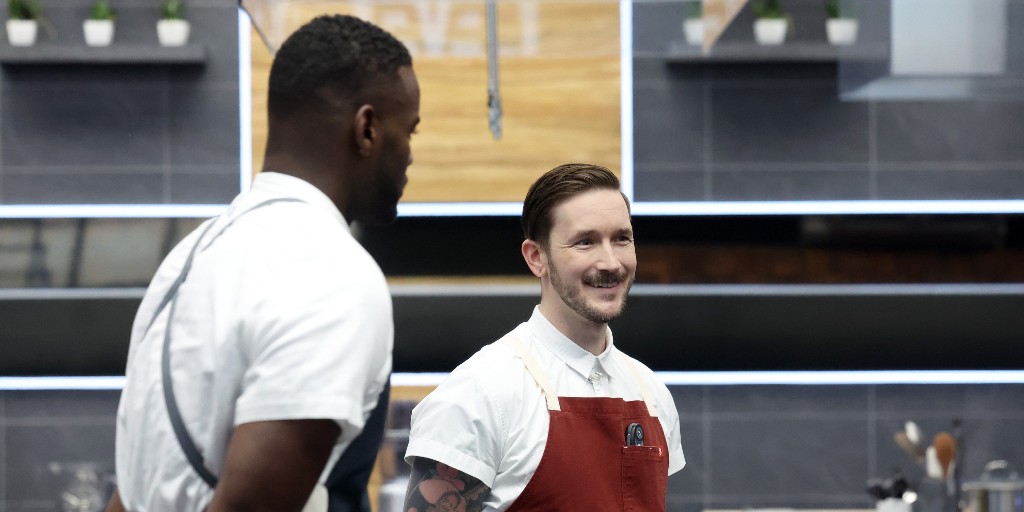 FoodClubFOX's tweet image. Who's making it to the finale? 🧑🍳
Watch the #NextLevelChef semifinals tonight on FOX, next day on @Hulu!