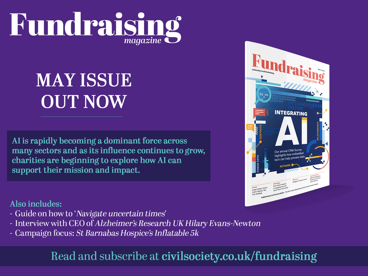 Discover the latest insights in the May edition of our Fundraising magazine!

Get your copy at bit.ly/44otOhJ

#Fundraising