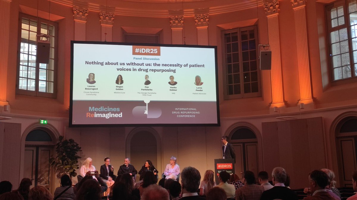 EUPATI is delighted to be at #iDR25, an event exploring the potential of existing drugs for patient benefit 🫶
Always wonderful to connect in person with @IAmEUPATIFellow Mandy &amp; be part of really interesting conversations 💯
#iDR25 #EUPATI #DrugRepurposing #Medicine