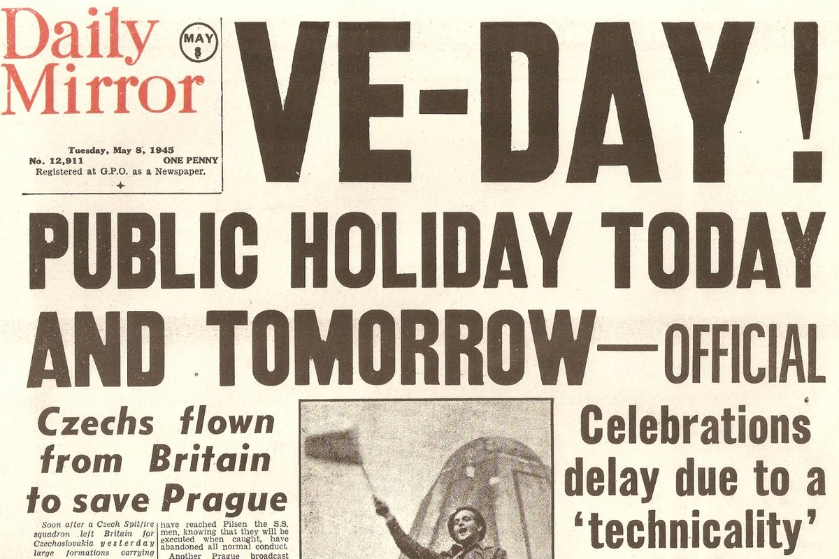 The latest History@Kingston blog “Peace and Victory” looks back at how Kingston-upon-Thames celebrated VE Day in May 1945, from joyful street parties to bonfires and parades:  orlo.uk/M6wOy

#VEDay80 #VE80 #VEDay (Image: Wikimedia Commons)