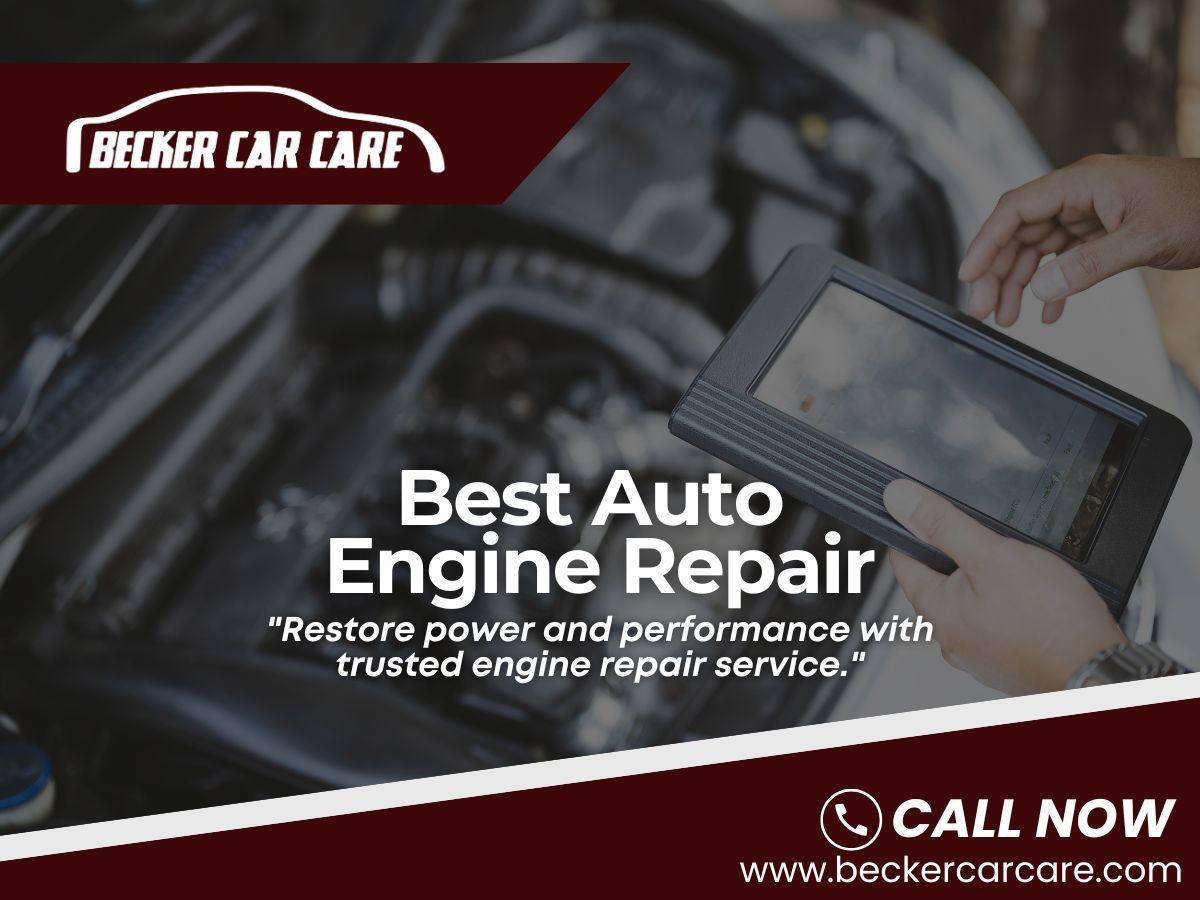 beckercarcare's tweet image. Check engine light on? Don’t Google it—just bring it to Becker. Our crew makes auto engine repair painless (even kinda fun). Fast fixes, honest convos, and zero guesswork. Halstead’s engines run better because we get them. ⚙️💥🚘

🌐 beckercarcare.com/services/engin…

#autoenginerepair
