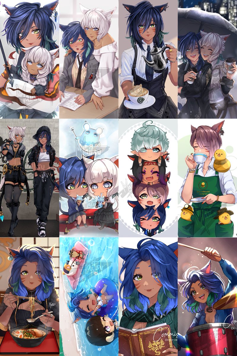 Heda (@fieryphoenix) on Twitter photo If anyone is looking for an amazing 🅰️rtℹ️st, check out <a href="/maitsuarts/">maitsu | Waitlist OPEN✨</a>!
I just c🅾️mm’d Maitsu for the TWELFTH time. And I keep coming back! 🤩
Seeing Maitsu grow and improve since October 2021 means I get to see my OC grow and improve too. 😂🥰
#FFXIVART #VGenComm #illust If anyone is looking for an amazing 🅰️rtℹ️st, check out <a href="/maitsuarts/">maitsu | Waitlist OPEN✨</a>!
I just c🅾️mm’d Maitsu for the TWELFTH time. And I keep coming back! 🤩
Seeing Maitsu grow and improve since October 2021 means I get to see my OC grow and improve too. 😂🥰
#FFXIVART #VGenComm #illust