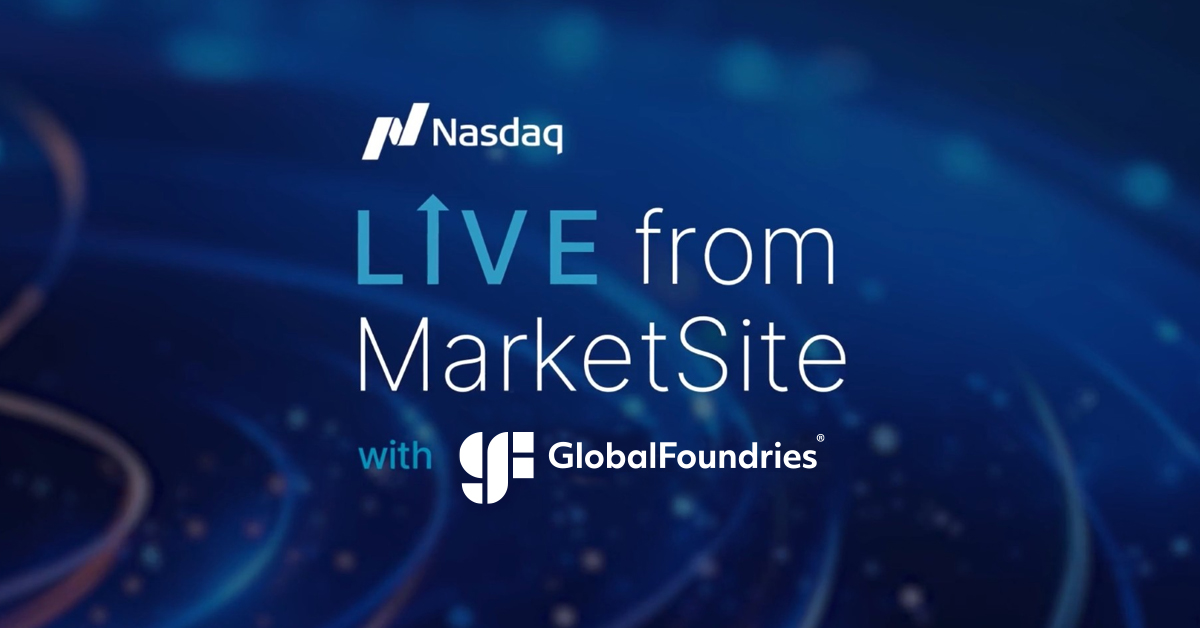 “We make technology real.” GF CEO Tim Breen joined <a href="/Nasdaq/">Nasdaq</a>’s MarketSite to share his perspective on what’s next for the semiconductor industry and how GF is enabling the tech that will define our future.

nasdaq.com/videos/globalf…

#Semiconductors #Innovation #Leadership #AI