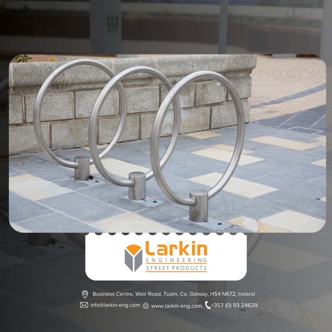 Looking to boost cycling across Ireland? 🚴‍♂️ The Limerick Hoop bicycle stand is perfect for Greenways and public spaces! Ideal for councils and contractors. Let’s make our roads safer for cyclists! Contact us today!
