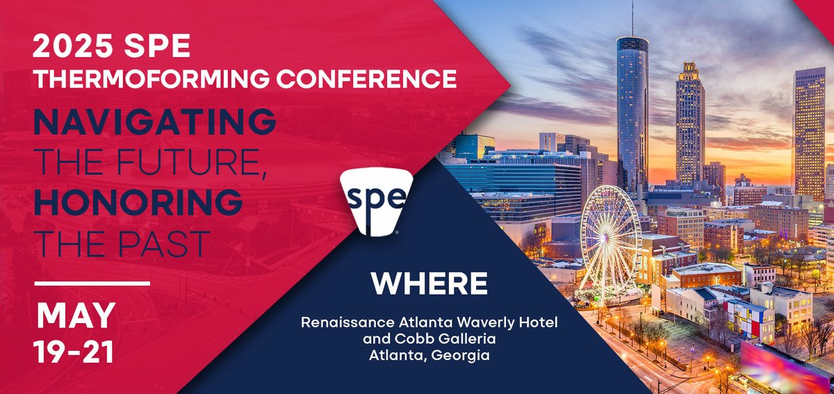 Don't miss this opportunity to be part of the thermoforming community's most significant event of the year. Register now and be prepared to navigate the future while honoring the past! thermoformingdivision.com/conference/the…

#Thermoforming #Plastics