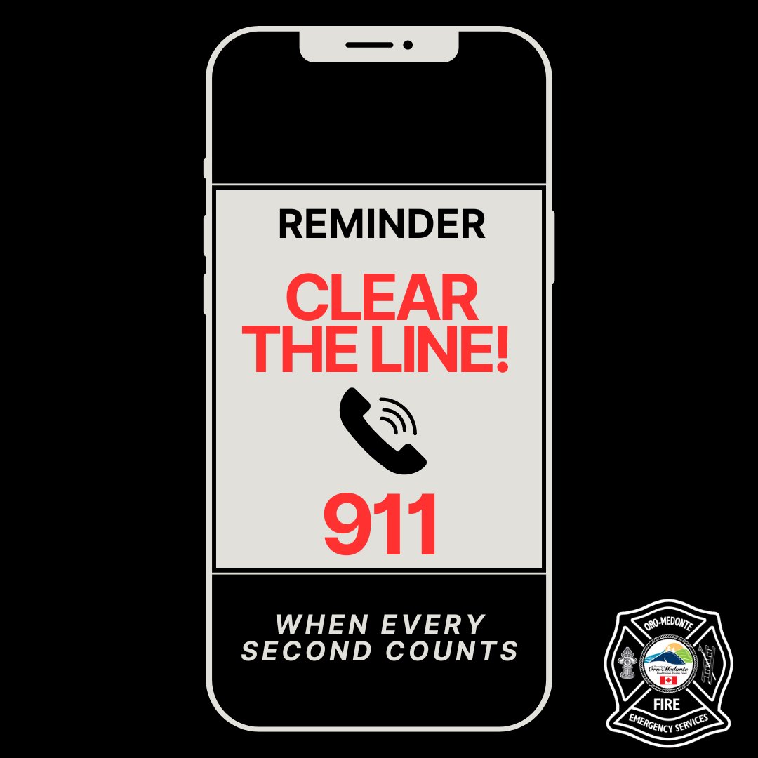 OMFES proudly supports the launch of the 'When Every Second Counts' campaign across Ontario to address 9-1-1 misuse. Remember, 9-1-1 is strictly for emergencies. Keep the lines clear to ensure help is available when we need it most! For more info visit wheneverysecondcounts.ca
