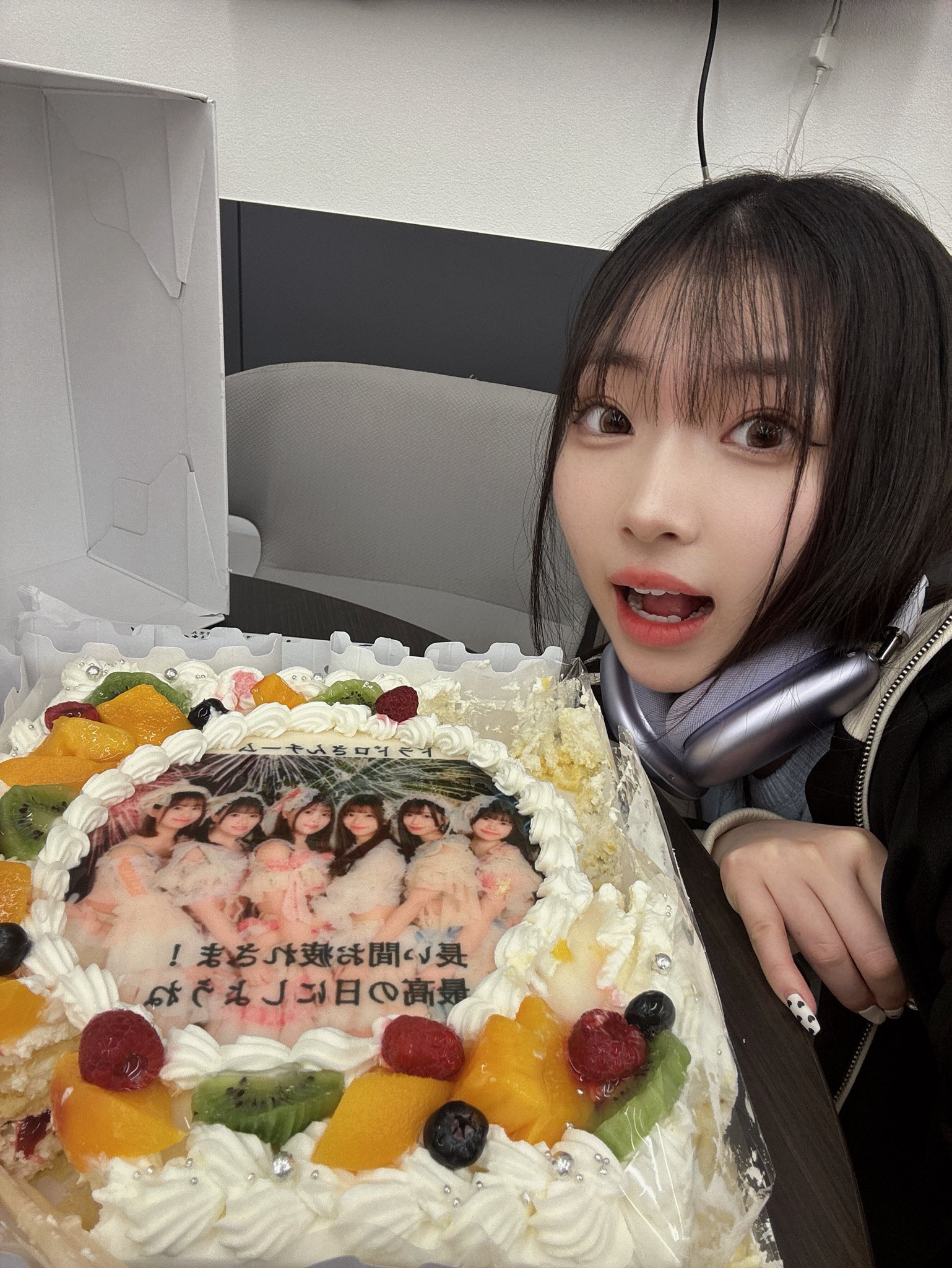 emaページ♡ゆいちゃん-さん-ケーキ 喫茶こせん日記:ゆいちゃんのお誕生日ケーキ♪