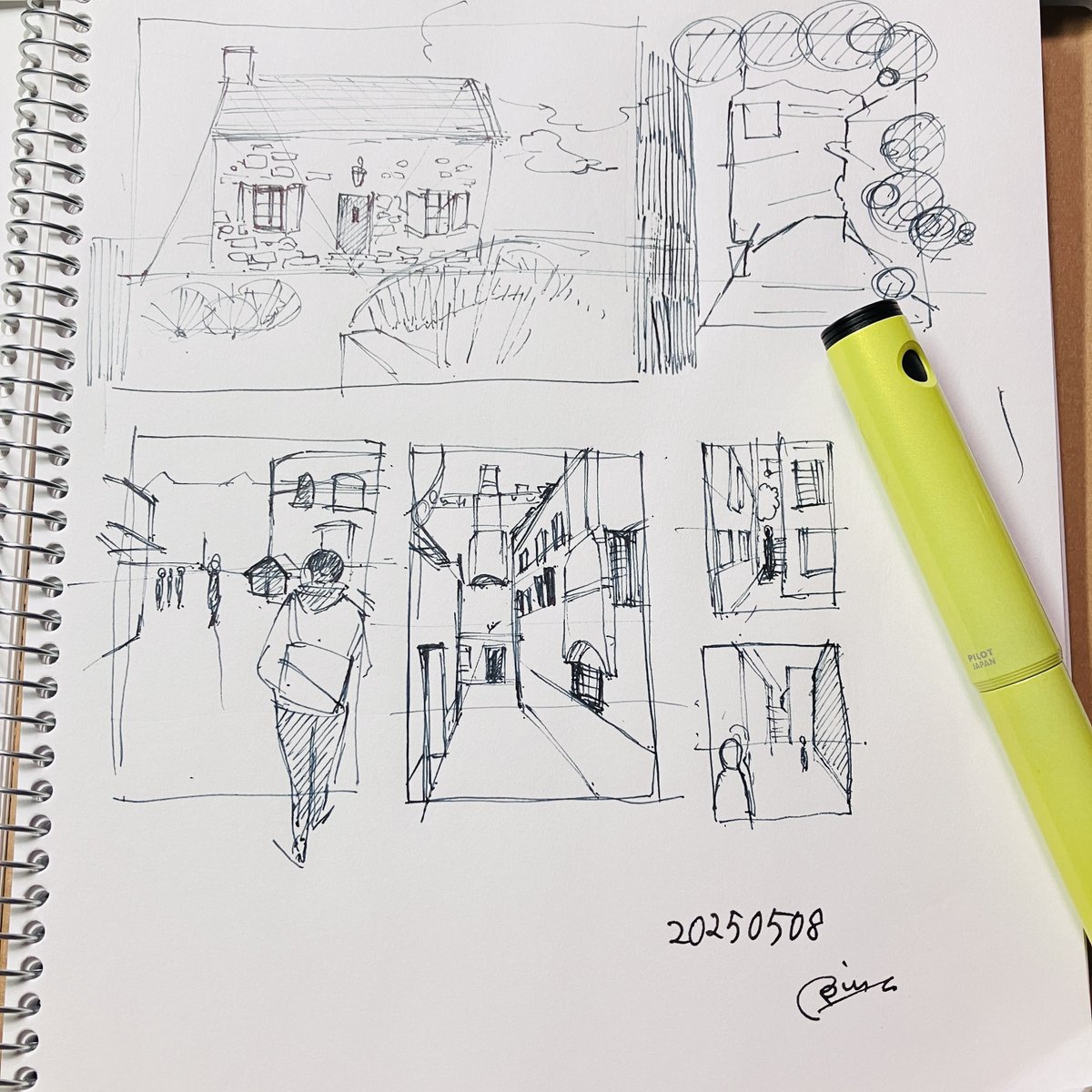 okowa_san_desu's tweet photo. #日々描く  #ライティ部  #LIGHTIVE  #万年筆ドローイング https://t.co/NVpnoTCoir