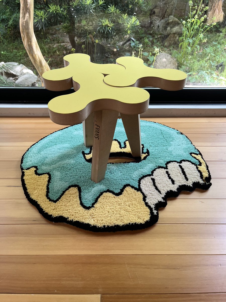 MIYOSHI RUG DOUNUTS RUG ブラウン三好ラグ ドーナツラグ 新品未使用 MIYOSHI RUG ミヨシラグ DONUTS BROWN - メルカリ