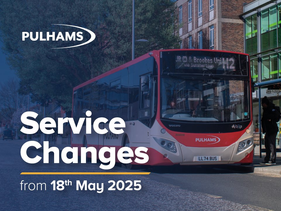From 18th May 2025 service H2 will be extended to Headington and Thornhill Park&amp;Ride on weekdays.

Find out more 👉 pulhams.co.uk/h2-extension-f…