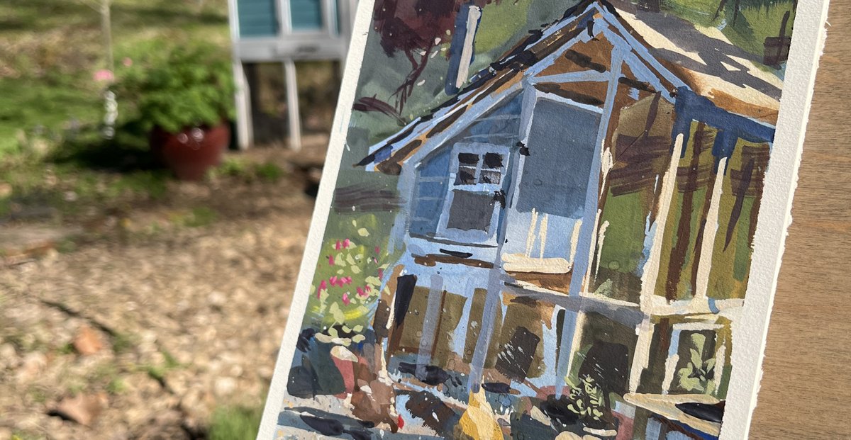 New video up on youtube! Talking about sketching moving objects and plein air painting with gouache. If you're interested- the full length version is available on Patreon.
youtu.be/pE_m_QqpM9g