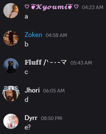 when you almost forget your ABCs