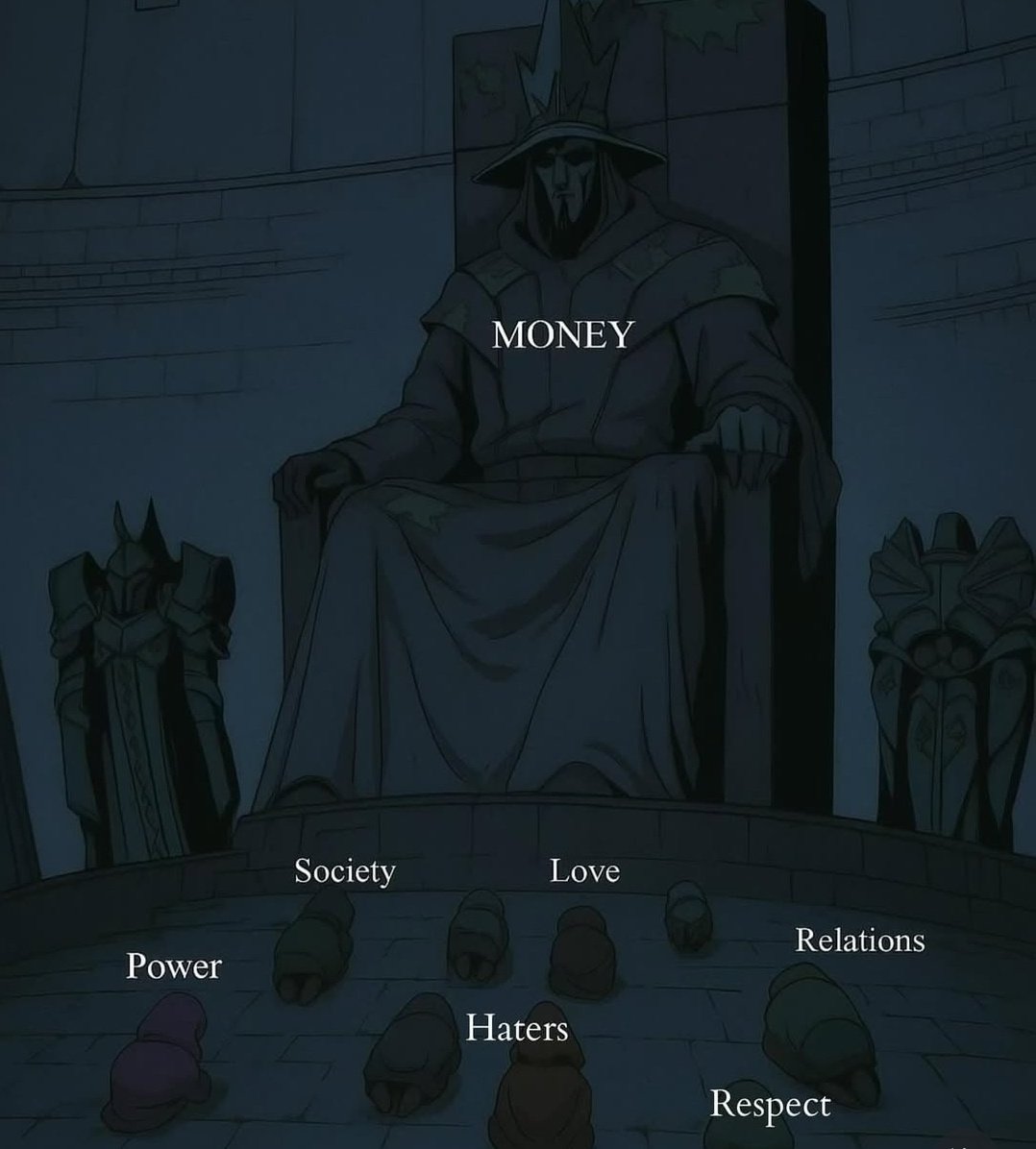 Money bows to no one.