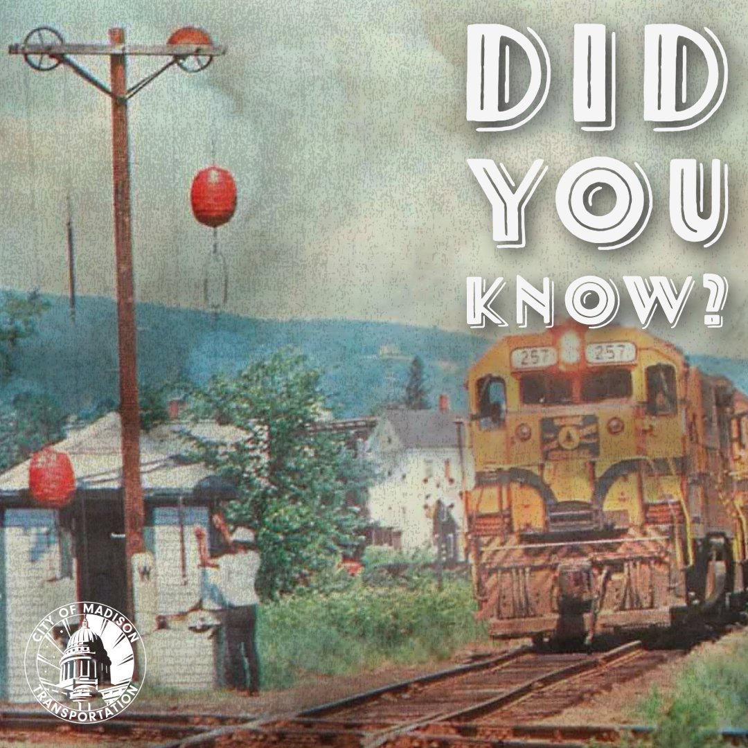 Ball signals on trains were an early form of signaling letting trains know whether they can proceed past the tracks or not. In 1832 early forms of signals were peach baskets, later becoming hollow balls. These signals eventually gave us the term “highball”.