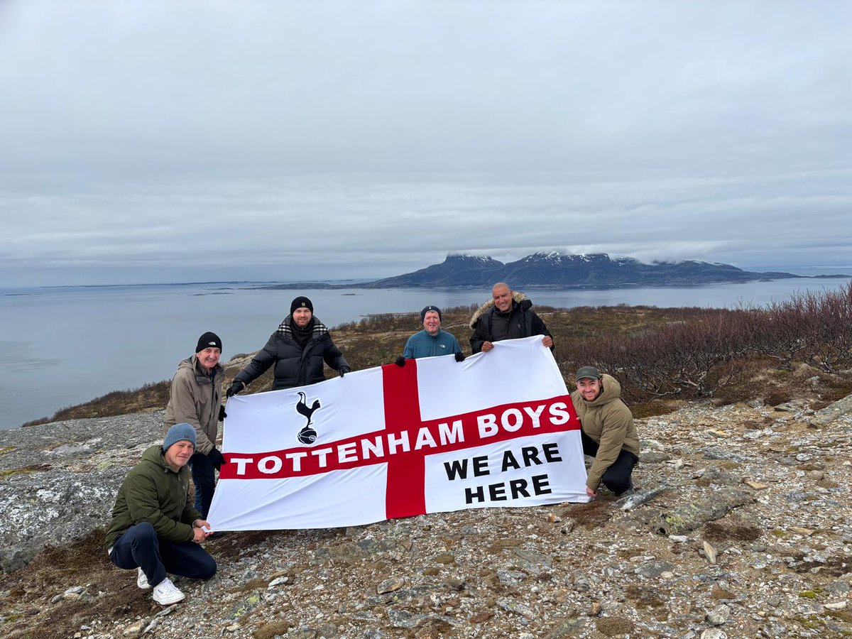 spursflags_'s tweet image. Tottenham in Bodo #spurs #flags #bodo