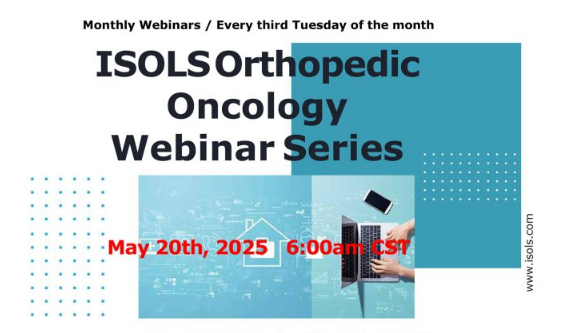 𝐉𝐨𝐢𝐧 𝐭𝐡𝐞 𝟑𝟑𝐫𝐝 𝐈𝐒𝐎𝐋𝐒 𝐎𝐫𝐭𝐡𝐨𝐩𝐞𝐝𝐢𝐜 𝐎𝐧𝐜𝐨𝐥𝐨𝐠𝐲 𝐖𝐞𝐛𝐢𝐧𝐚𝐫!  

🗓️Date: May 20th 2025
⏰Time: 6:00am CST  
 📍 Topic: 3D printed Guides

Register now at: shorturl.at/YndKP 

#ISOLS #Webinar #3DPrintedGuides