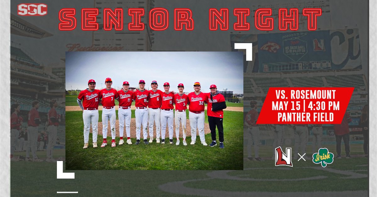 Next Thursday night is SENIOR NIGHT!  

Mark your calendars and come help us honor our awesome group of seniors!  

#NorthBaseball